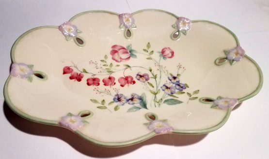Beautiful Lenox "Spring Bouquet" Small Platter 6.75 x 9.25 ~ Exquisite
