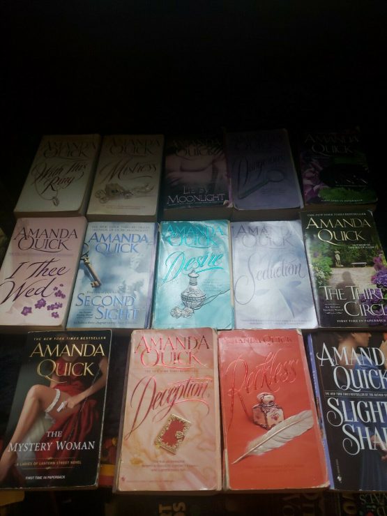 Amanda Quick Paperback 14 Book Lot Contemporary Romantic Suspense Historical Romance