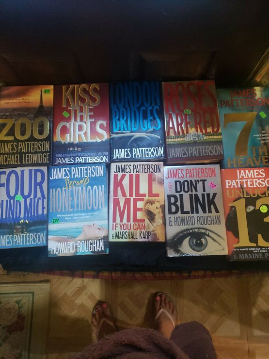 James Patterson Hardcover 11 Book Lot Realistic & Science Fiction Comedy Romance