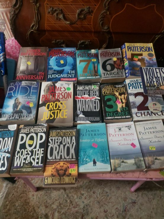 James Patterson Paperback 17 Book Lot Realistic & Science Fiction Comedy Romance