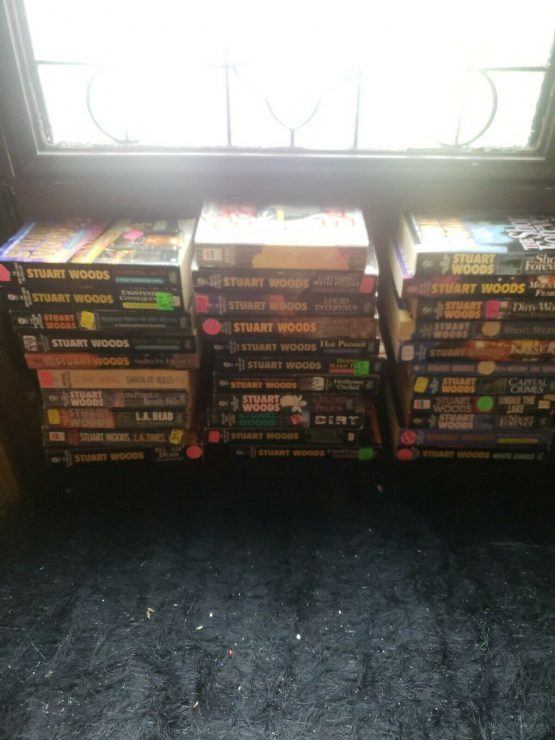 Stuart Woods Paperback 32 Book Lot Tense Thrillers Mystery and Action Novels