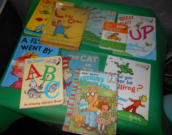 Dr Seuss 10 Children Stories Book Lot Vintage The Cat in the Hat &More