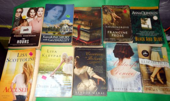 Lot 10 Books Vintage Romance Mystery Thriller Cunnigham Setterfield Prose Quindlen Kleypas