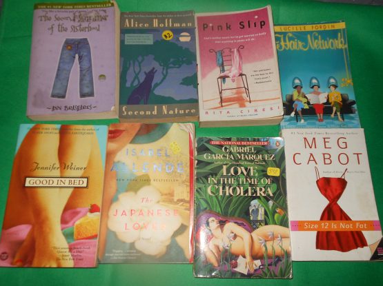 Lot 8 Books Vintage Romance Mystery Love Comedy Hoffman Ciresi Fordin Cabot Weiner