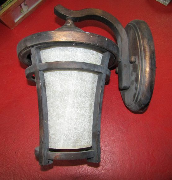 Heavy Duty Copper Outdoor Wall Light 110v