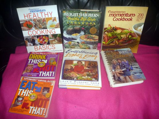 Lot 7 WeightWatchers Weight loss Cookbooks Healthy Living Lifestyle Fat Free