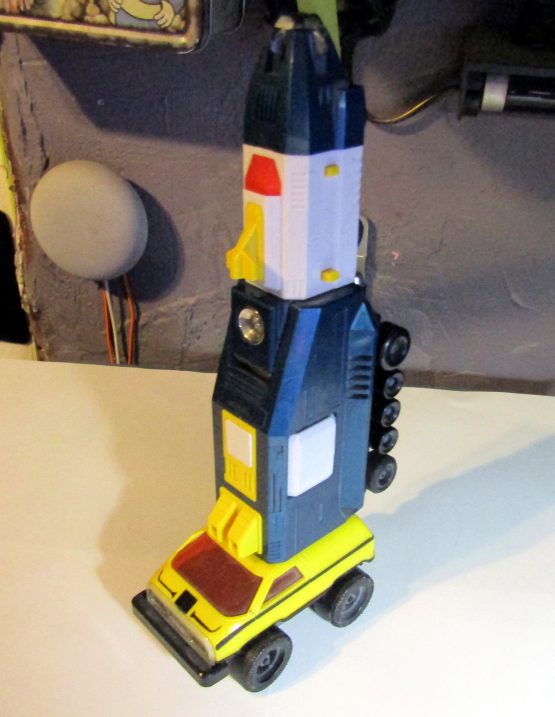 Vintage VOLTRON 1 Dairugger XV Complete Left Leg Part 1982 POPY Japan 15" Robot